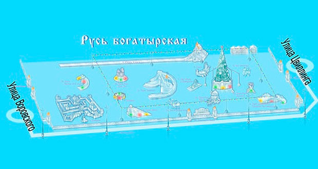 «Русь богатырская»: на главной площади города скоро откроется новый ледовый городок|Дети в городе