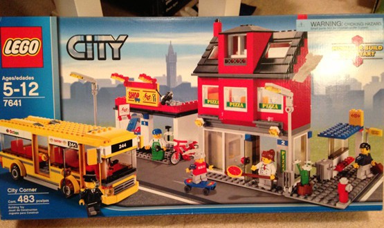 Lego city пиццерия